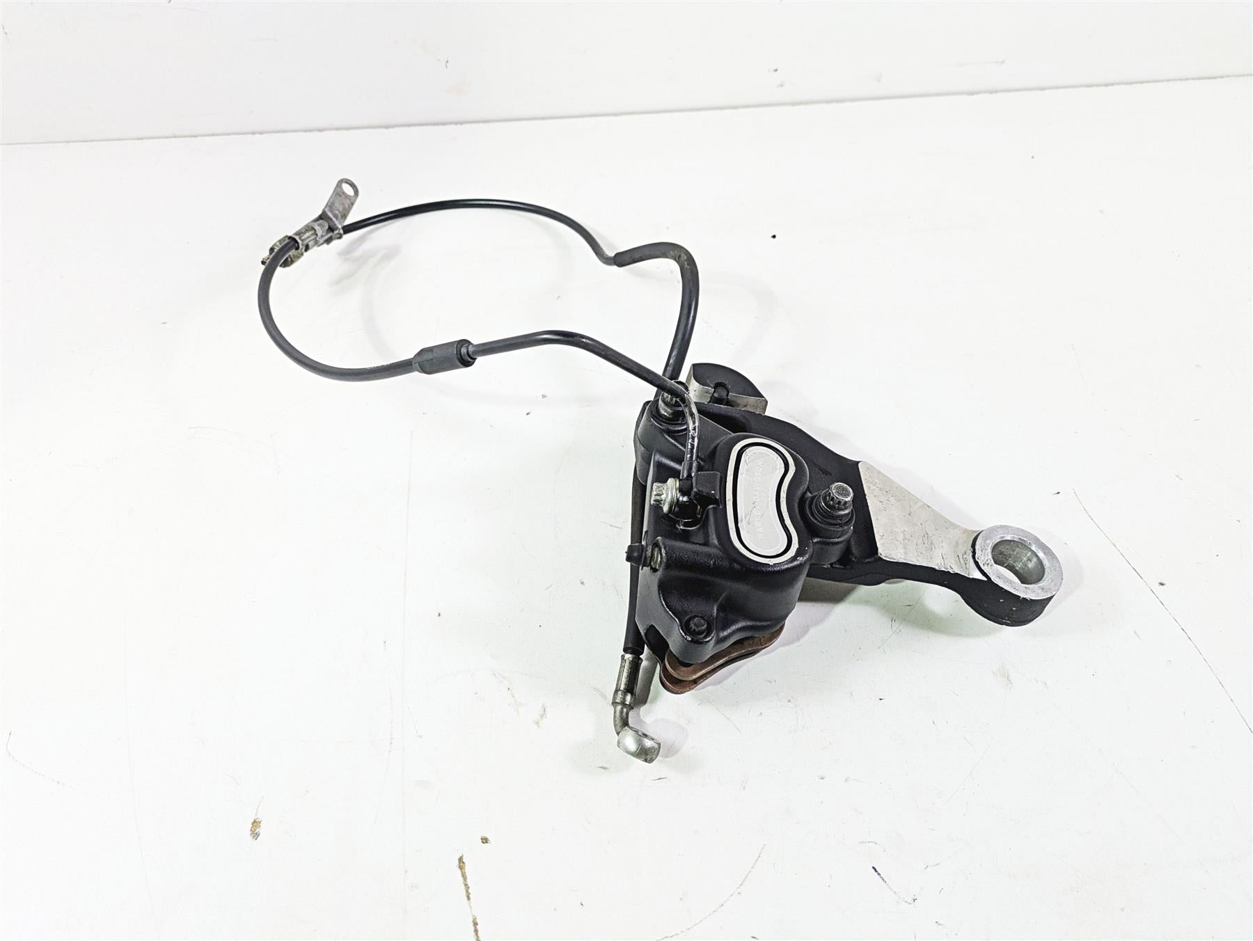 2008 Harley FLSTC 105TH Softail Heritage Rear Brake Caliper + Mount 40908-08 {{ shop.shopifyCountryName }} - Mototech271