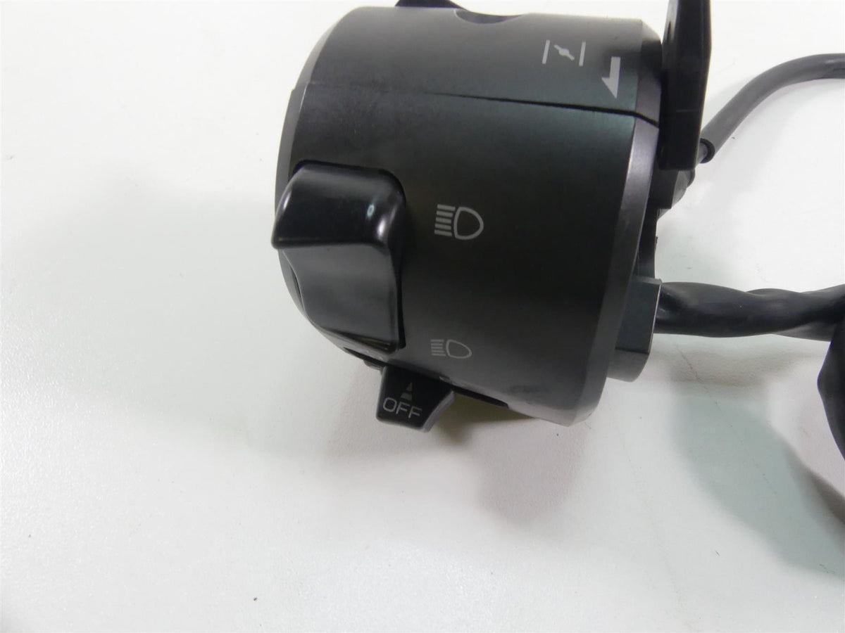 2004 Ducati 999 SBK Left Hand Turn Signal Control Switch + Cable 65140131A {{ shop.shopifyCountryName }} - Mototech271