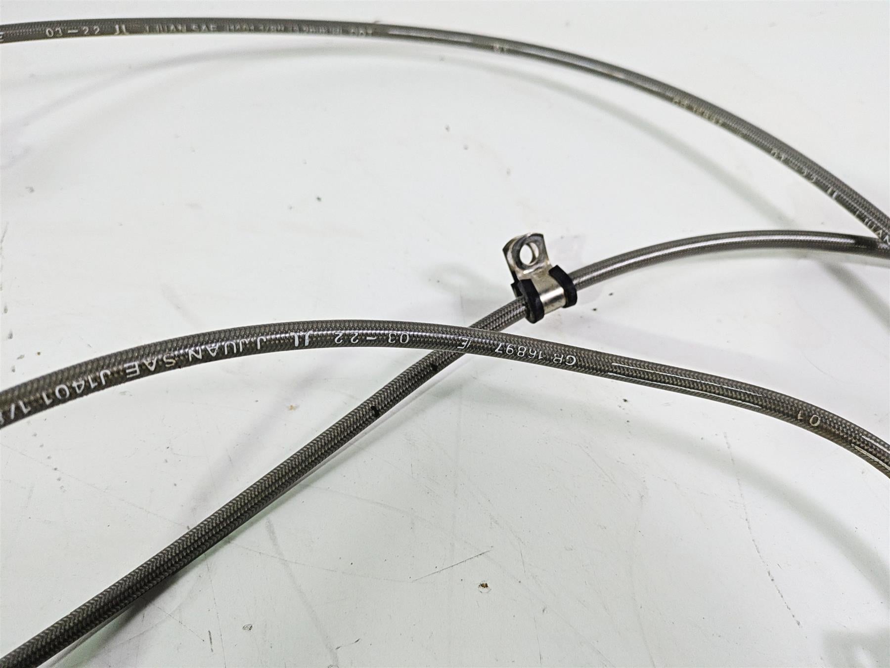 2023 Can Am Maverick X3 XMR Turbo RR Front Rear Brake Line Set 64" 705601492 {{ shop.shopifyCountryName }} - Mototech271