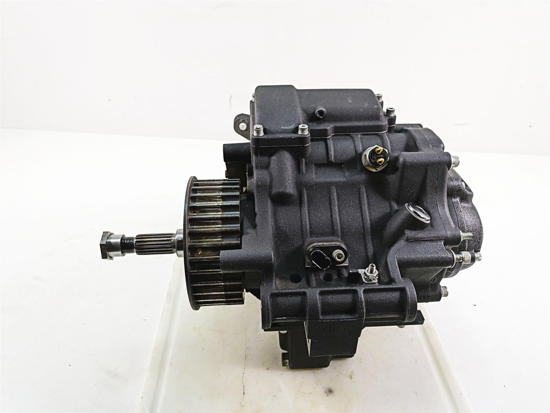 2009 Harley FXDF Dyna Fat Bob Transmission 6 Speed Gear Box - 10k 33115-06A {{ shop.shopifyCountryName }} - Mototech271