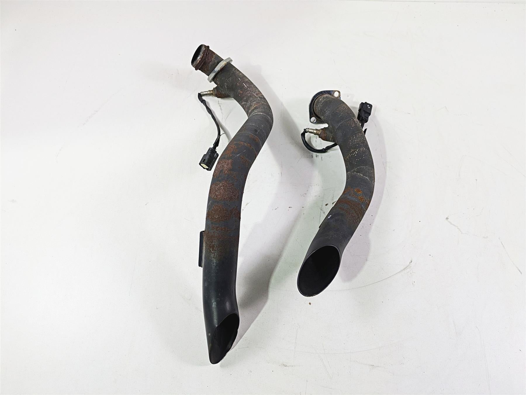 2021 Harley Softail FXST Standard Drag Pipe Exhaust System + o2 Sensors {{ shop.shopifyCountryName }} - Mototech271