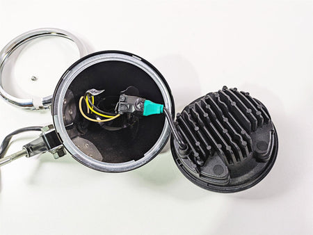 2011 Harley FXDC Dyna Super Glide Headlight Head Light Lamp Lens 69356-06A {{ shop.shopifyCountryName }} - Mototech271