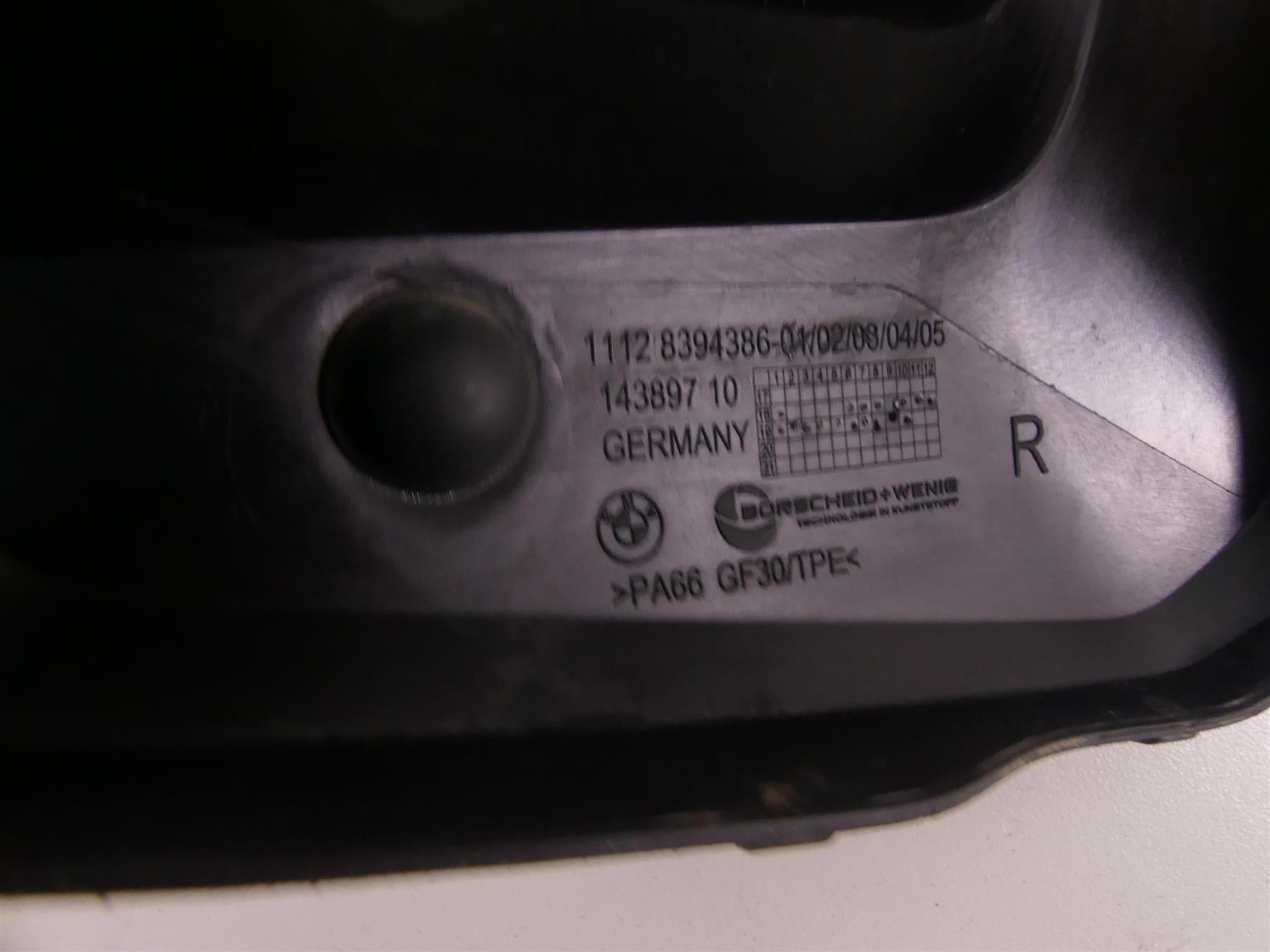 2019 BMW R1250GS K50 Ignition Coil Cover Fairing Guard Set 11128394385 {{ shop.shopifyCountryName }} - Mototech271