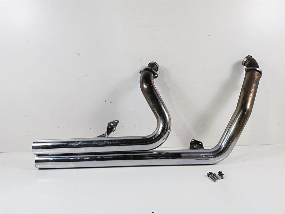 1998 Harley Dyna FXDL Low Rider Custom True Duals Exhaust Pipe 330 F {{ shop.shopifyCountryName }} - Mototech271
