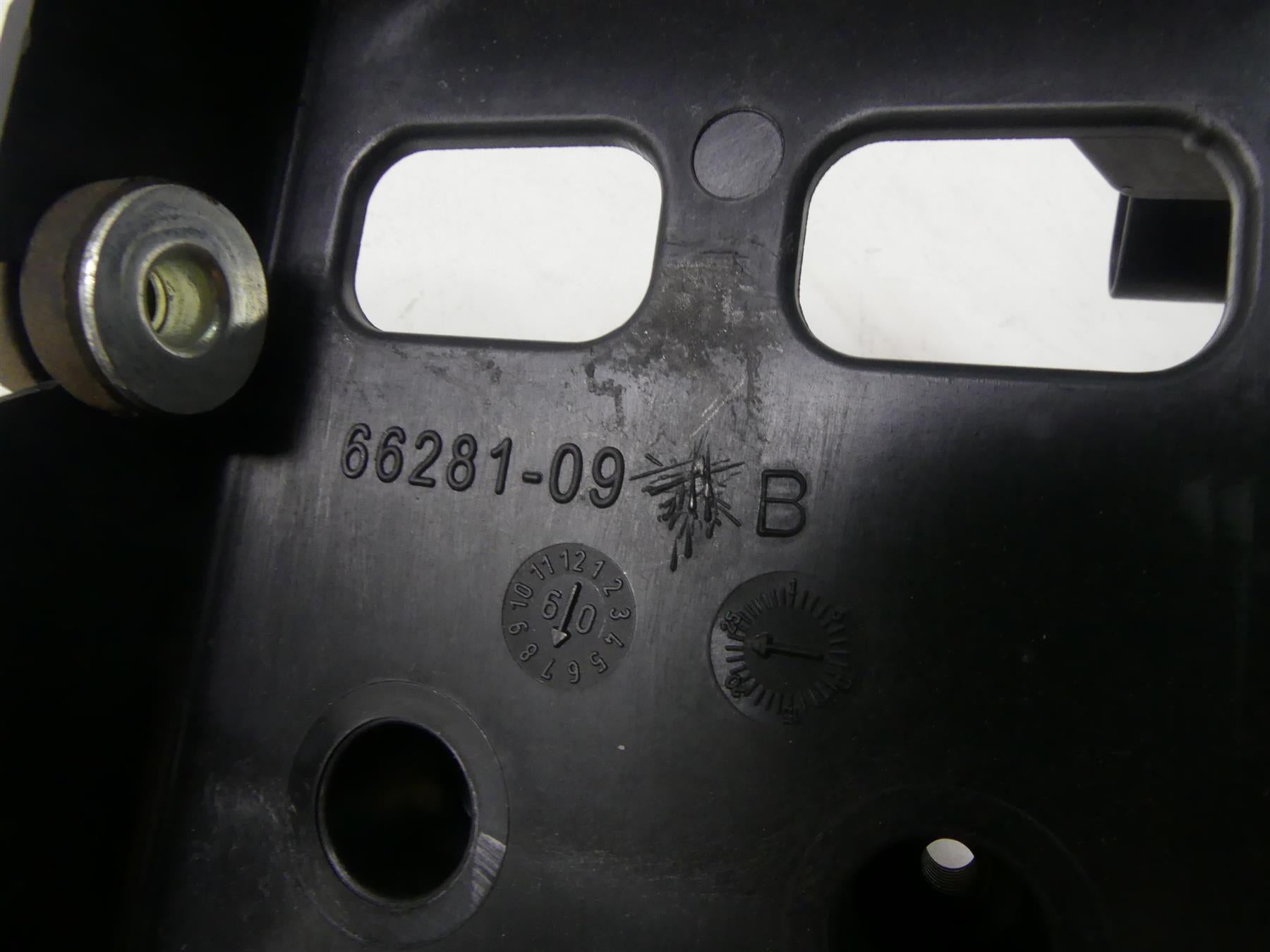 2010 Harley Touring FLHX Street Glide Battery Tray Electric Holder Set 66281-09 {{ shop.shopifyCountryName }} - Mototech271