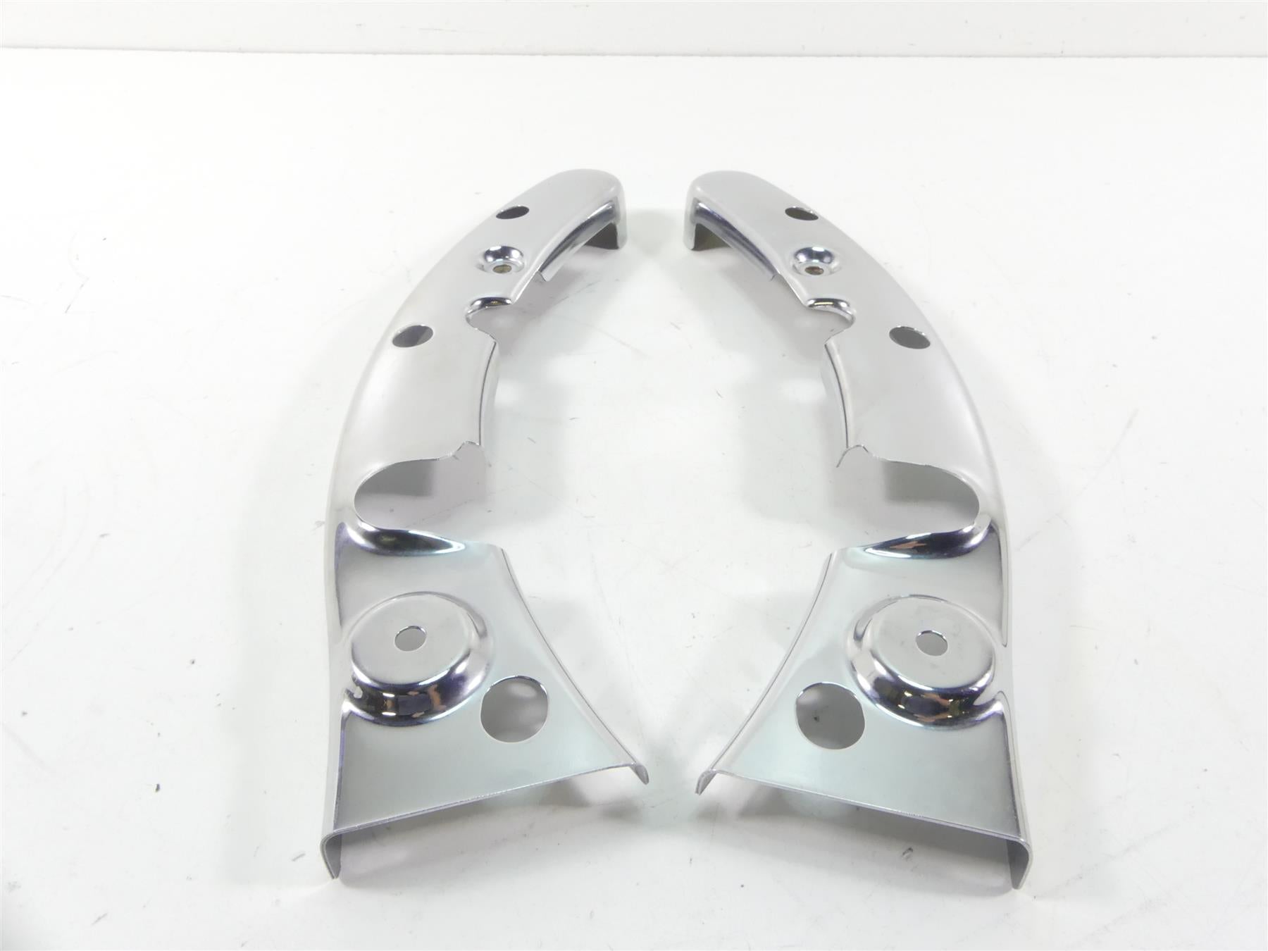 2012 Harley Touring FLHX Street Glide Subframe Strut Chrome Covers 47502-09 {{ shop.shopifyCountryName }} - Mototech271