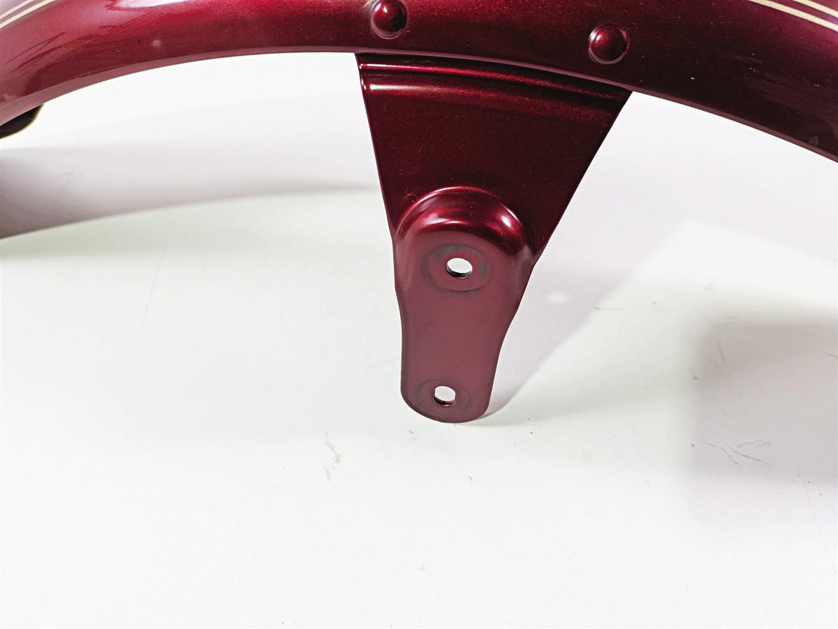 2004 Harley Softail FXSTDI Deuce Front Fender Lava Red Sunglo & Stripe 59876-00 {{ shop.shopifyCountryName }} - Mototech271