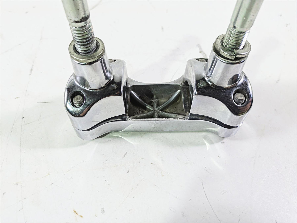 2004 Harley FLSTCI Softail Heritage Handlebar Holder Riser Set 56567-86B {{ shop.shopifyCountryName }} - Mototech271