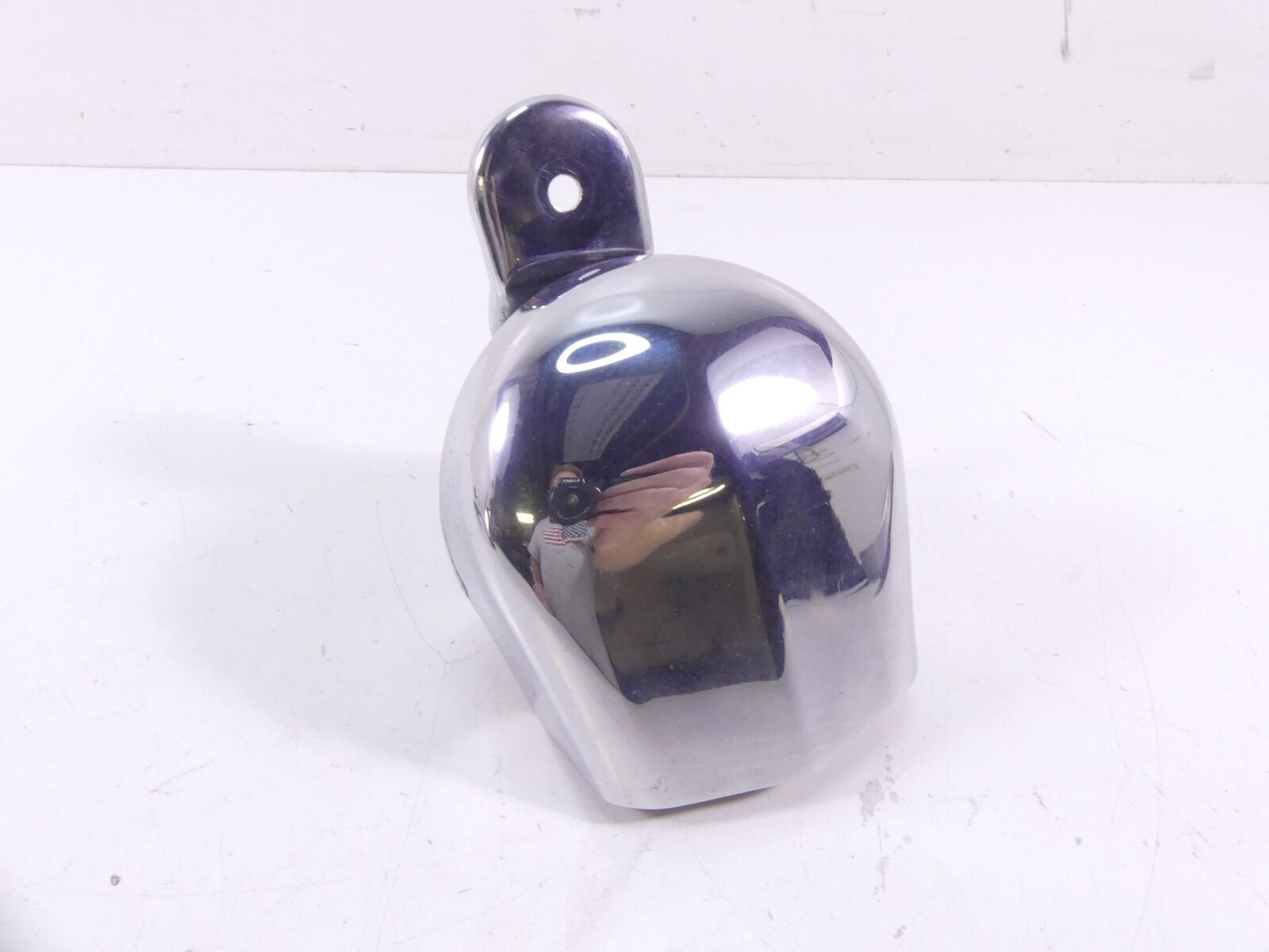 2002 Harley FLSTCI Softail Heritage Horn With Chrome Cover 61300478A {{ shop.shopifyCountryName }} - Mototech271