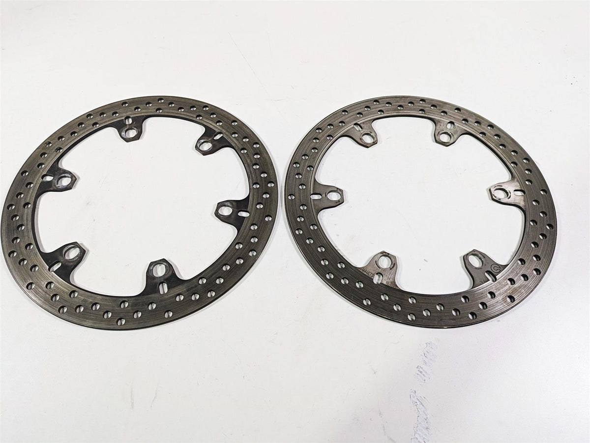 2009 Ducati Multistrada 1100 S Brembo Front Brake Rotor Disc Set 49240781A {{ shop.shopifyCountryName }} - Mototech271