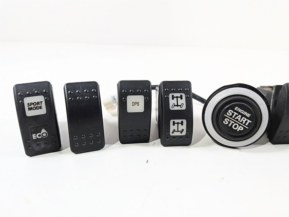 2018 Can Am Maverick X3 XRS Turbo R Light Awd Switch Start Stop Set 710005213-Mototech271