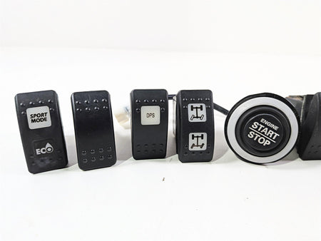 2018 Can Am Maverick X3 XRS Turbo R Light Awd Switch Start Stop Set 710005213-Mototech271