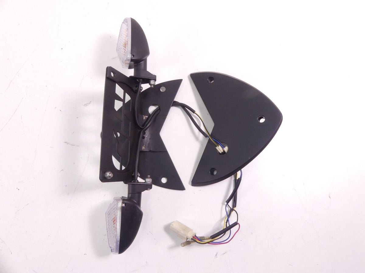 2014 BMW S1000RR K42 HP4 Fender Eliminator Rear Blinker License Plate Holder {{ shop.shopifyCountryName }} - Mototech271