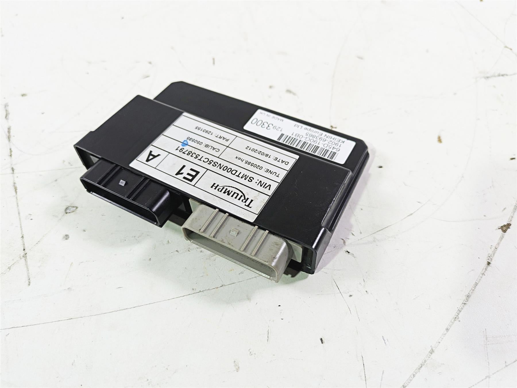 2012 Triumph Daytona 675 Cdi Ecu Ecm Engine Control Module T1293300 T1293155 {{ shop.shopifyCountryName }} - Mototech271