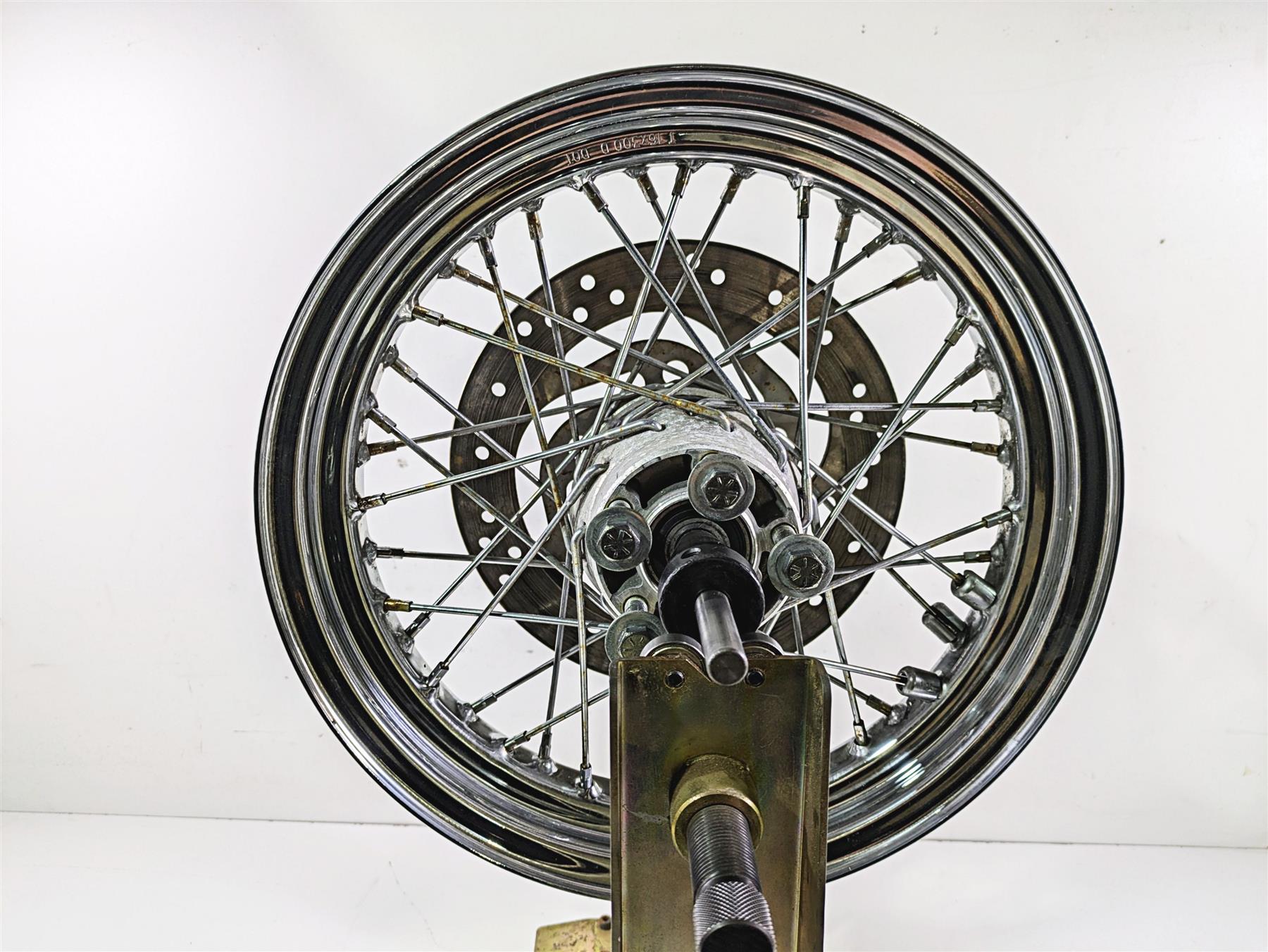 2005 Harley Softail FLSTSCI Heritage Springer Rear 16x3 Wheel Rim Read 40700-05A {{ shop.shopifyCountryName }} - Mototech271