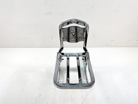 2000 Harley Dyna FXDL Low Rider Rear Chrome Sissy Bar Backrest Luggage Six Pack Rack {{ shop.shopifyCountryName }} - Mototech271