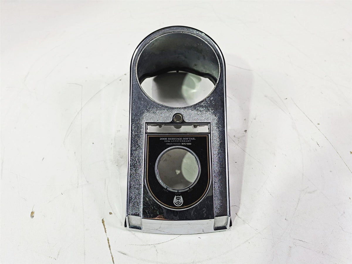 2008 Harley FLSTC 105TH Softail Heritage Fuel Tank Dash Cover Console 71273-00A {{ shop.shopifyCountryName }} - Mototech271