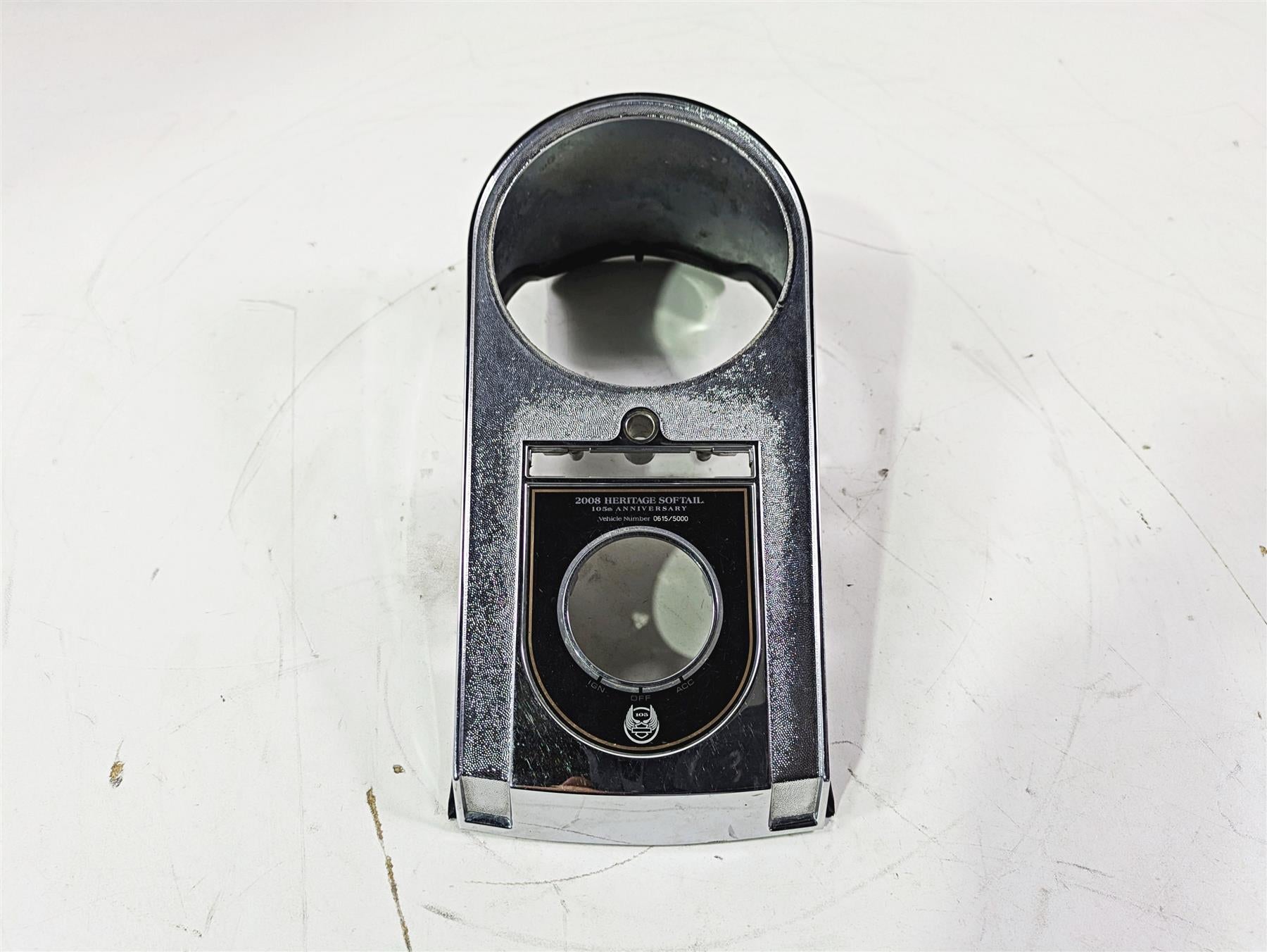 2008 Harley FLSTC 105TH Softail Heritage Fuel Tank Dash Cover Console 71273-00A {{ shop.shopifyCountryName }} - Mototech271