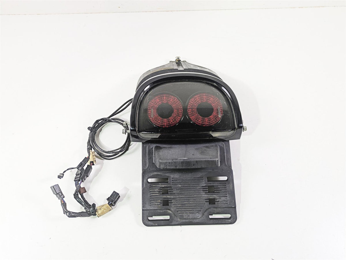2016 Harley FXDF Dyna Fat Bob Taillight & Plate Holder Set READ 67800240 {{ shop.shopifyCountryName }} - Mototech271