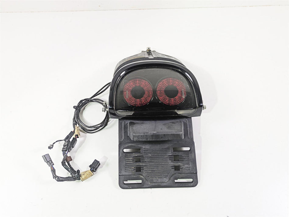 2016 Harley FXDF Dyna Fat Bob Taillight & Plate Holder Set READ 67800240 {{ shop.shopifyCountryName }} - Mototech271