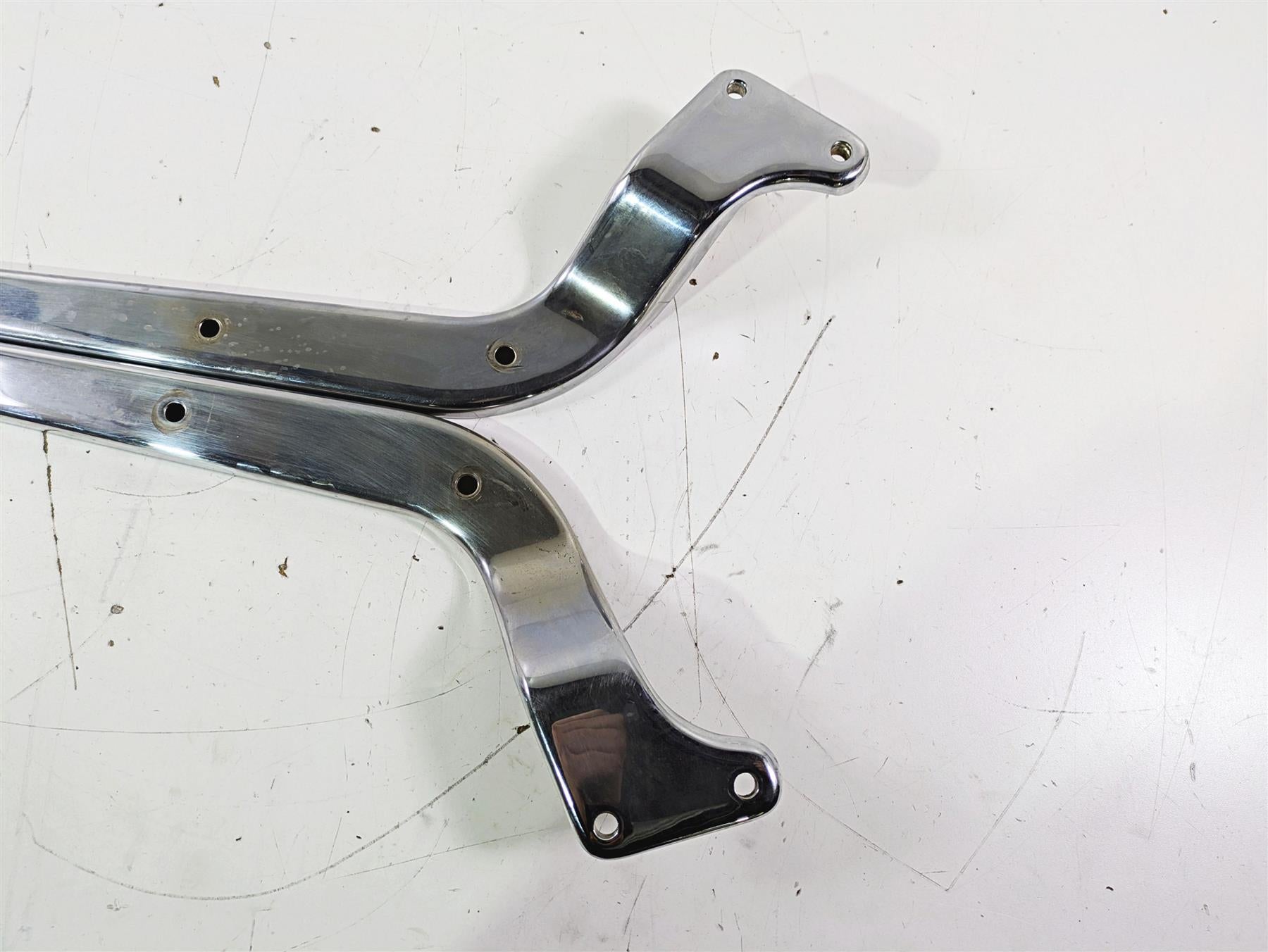 1992 Harley FLSTC Softail Heritage Rear Fender Chrome Braces - Read 59969-86A {{ shop.shopifyCountryName }} - Mototech271