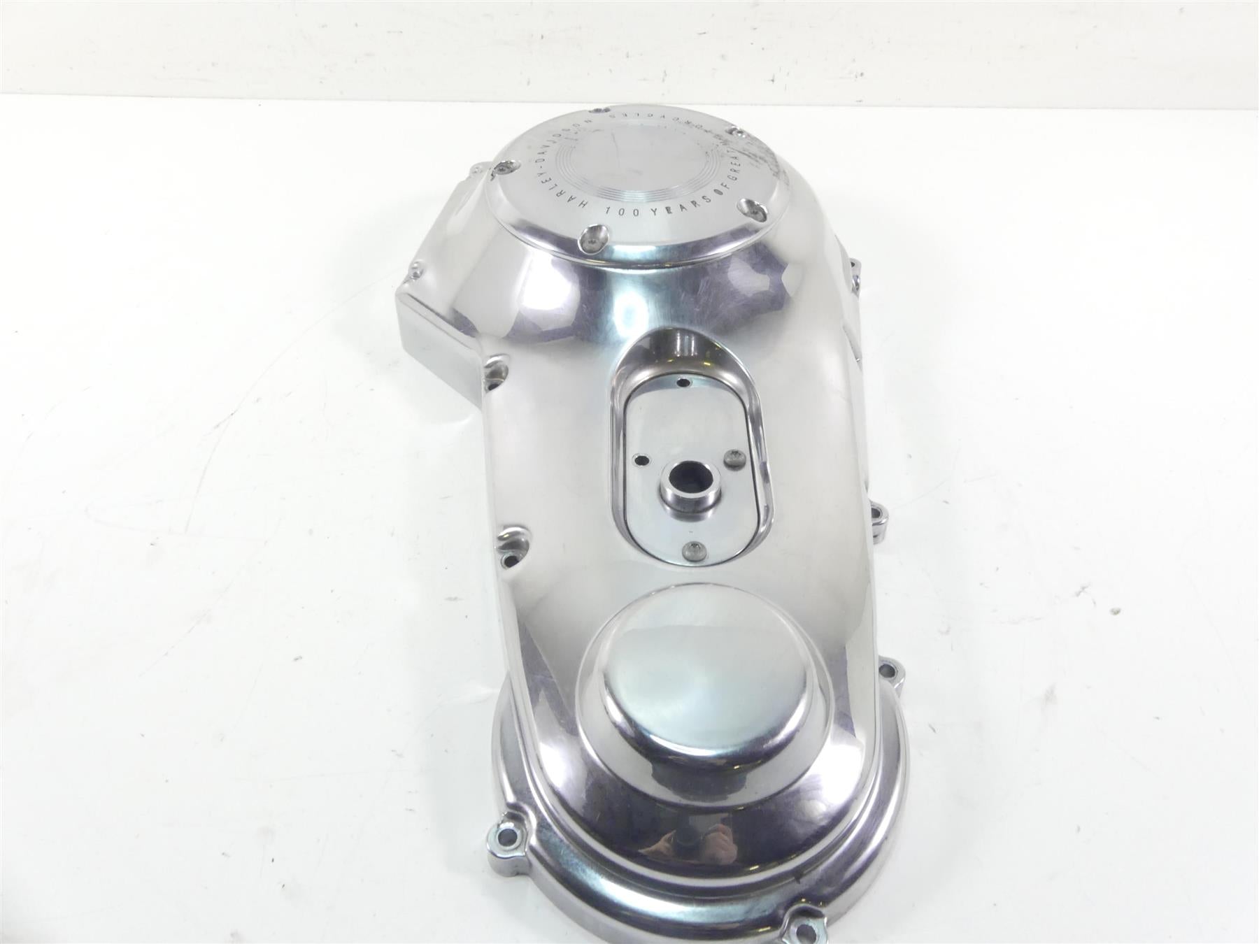 2003 Harley Dyna 100TH FXDL Low Rider Outer Primary Drive Clutch Cover 60506-99 {{ shop.shopifyCountryName }} - Mototech271