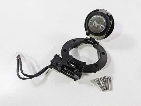 2020 Indian Challenger Limited Black Keyless Fuel Gas Cap Lid Set 2522356-Mototech271