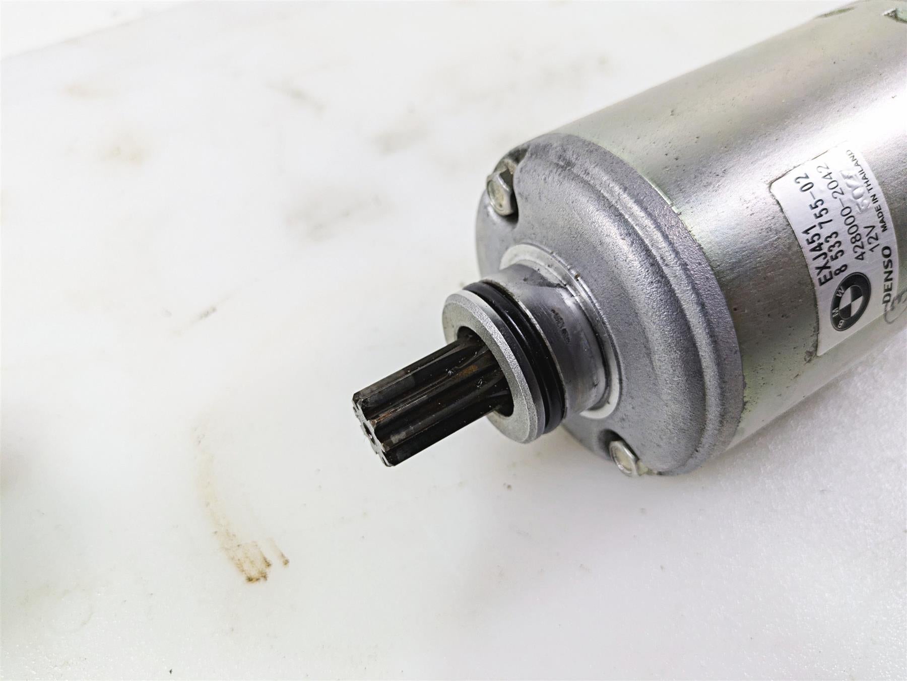 2014 BMW K1300S K40 Starter Motor And Starter Gear Denso 12419457327 8533755 {{ shop.shopifyCountryName }} - Mototech271