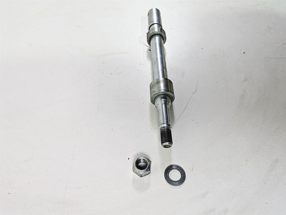 2014 Harley FLS Softail Slim Front Axle Wheel Spindle 41545-07A {{ shop.shopifyCountryName }} - Mototech271