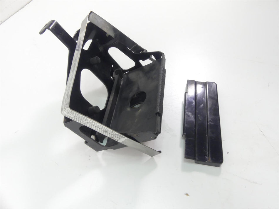 2003 Harley Sportster XL1200 C 100th Anniv Battery Tray Holder & Cover 66194-98 {{ shop.shopifyCountryName }} - Mototech271