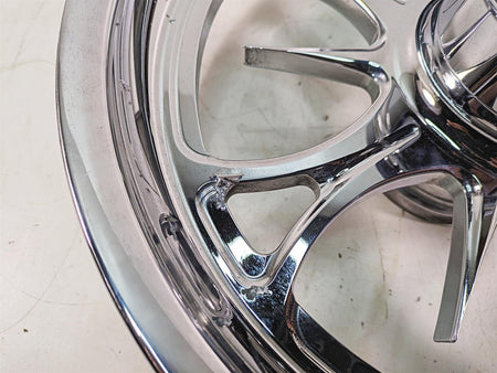1999 Harley Dyna FXDL Low Rider 16x3 Custom Thorn Chrome Rear Wheel Rim & Rotor {{ shop.shopifyCountryName }} - Mototech271