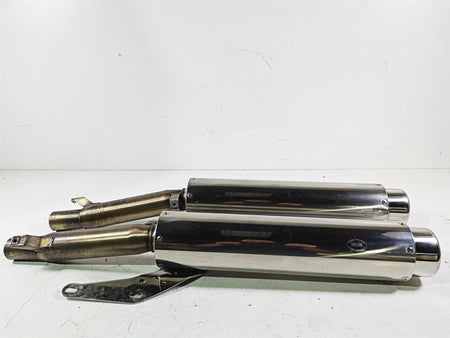 2014 Moto Guzzi California 1400 Touring Mistral Exhaust Muffler Set 300038522H {{ shop.shopifyCountryName }} - Mototech271