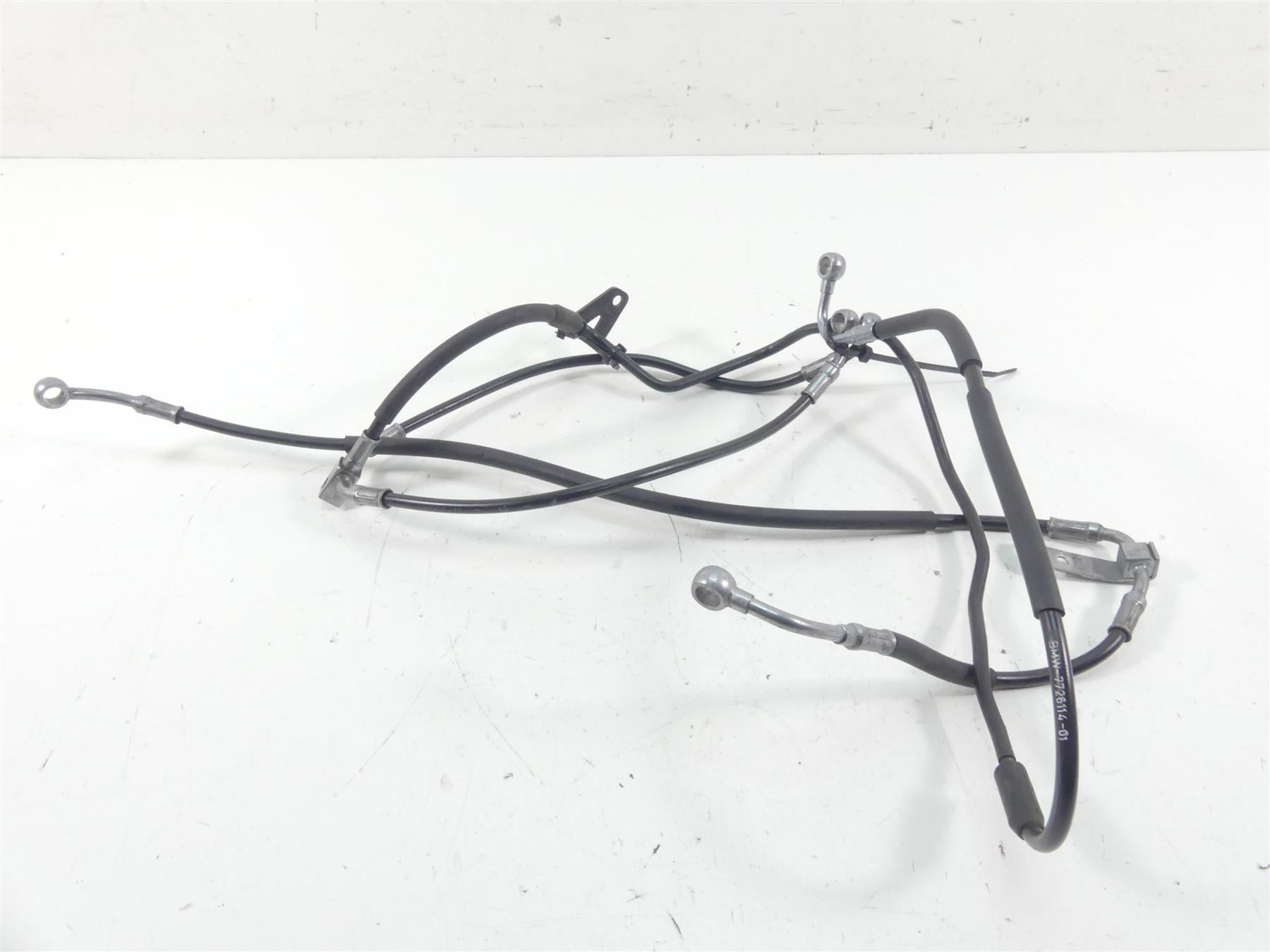 2012 BMW S1000RR K46 Front Abs Brake Line Hose  Set 34328525608 34327726114