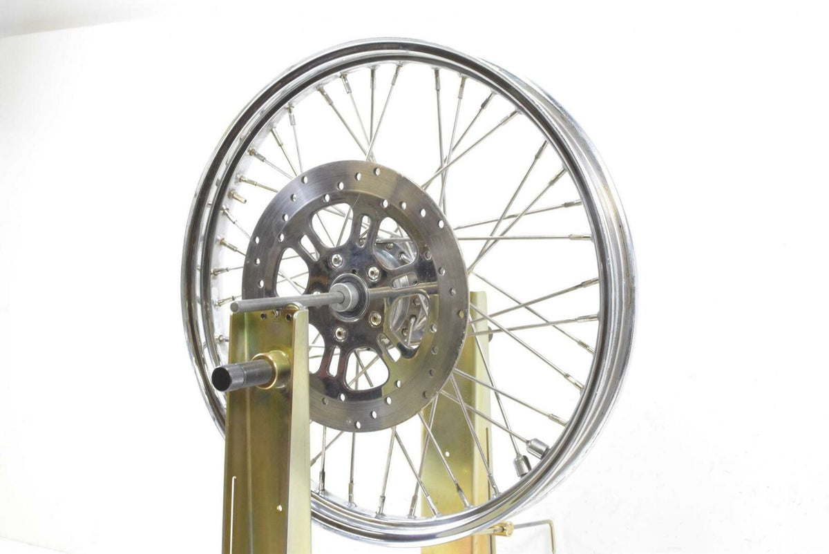 Harley Davidson Dyna Front 21" Spoke Wheel Rim Straight 3/4" Bearings {{ shop.shopifyCountryName }} - Mototech271