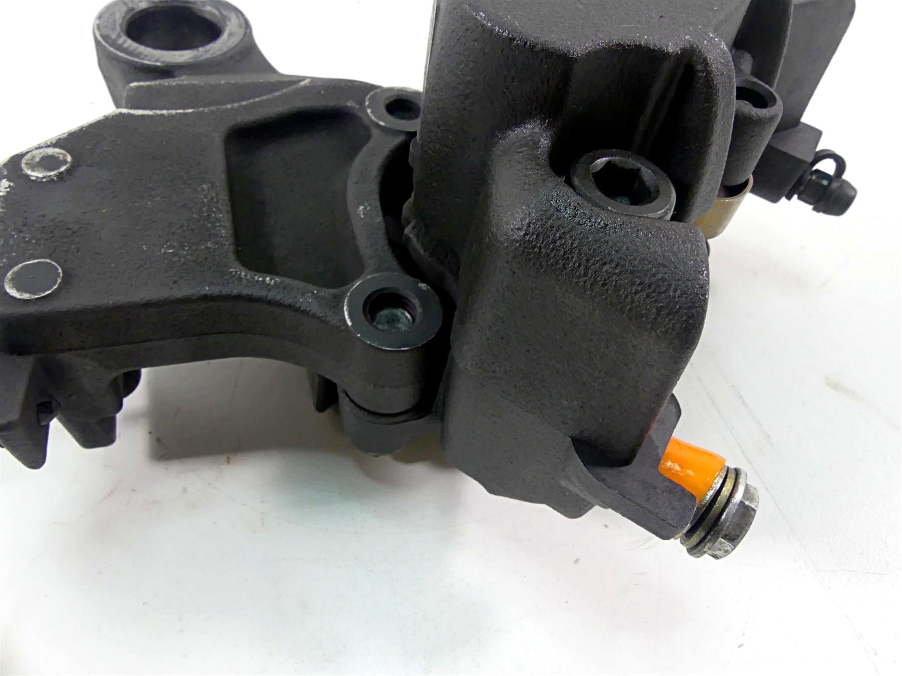 2017 Harley XL1200 CX Sportster Roadster Rear Brake Caliper + Bracket 41300039 {{ shop.shopifyCountryName }} - Mototech271