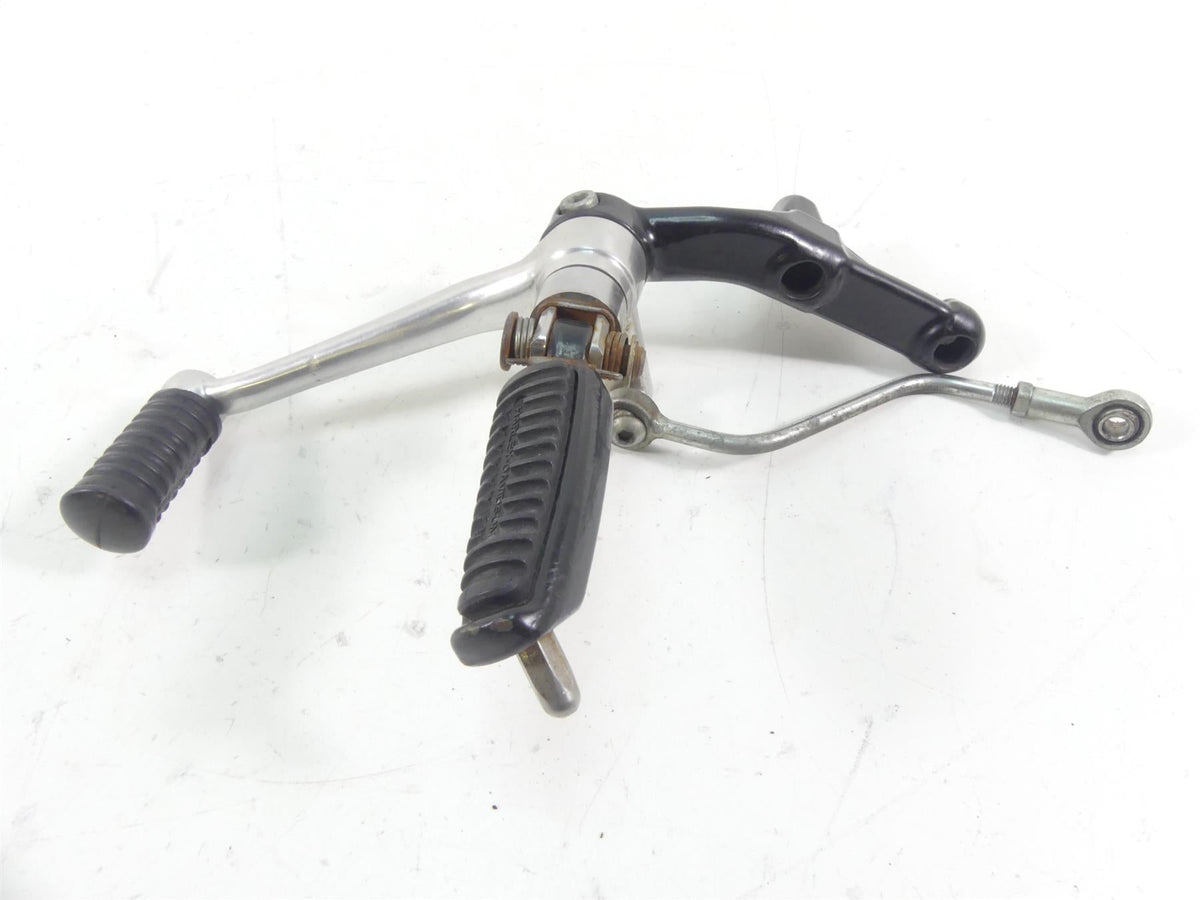 2006 Harley VRSCD Night V Rod Left Front Footpeg & Shift Pedal 51091-06BK {{ shop.shopifyCountryName }} - Mototech271