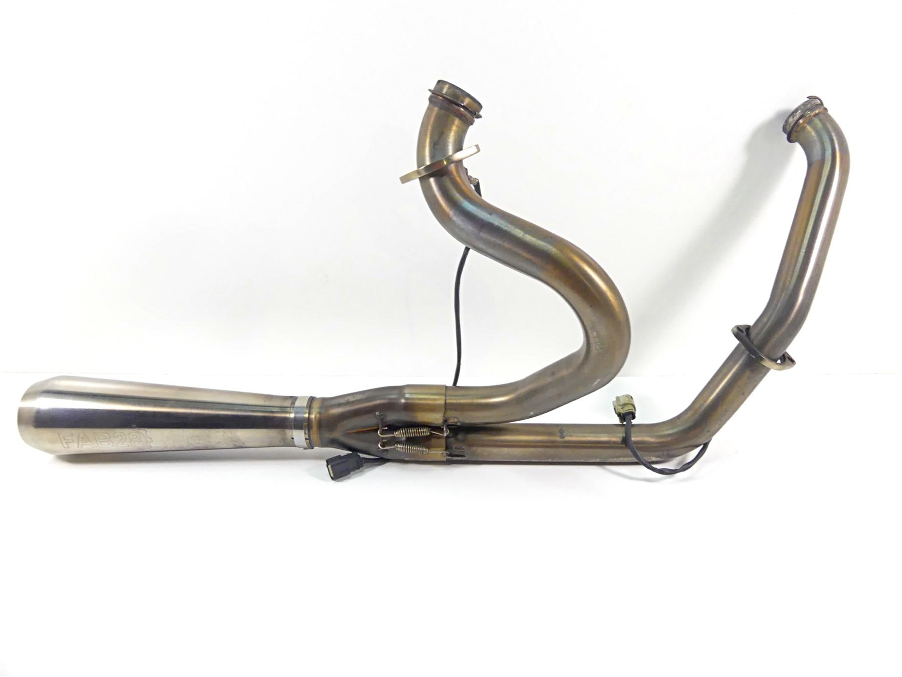 2017 Harley Dyna FXDB Street Bob FAB28 2 into 1 Full Exhaust System Header Pipe {{ shop.shopifyCountryName }} - Mototech271