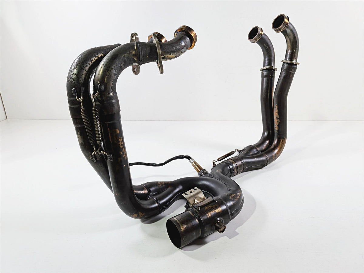 2014 Aprilia RSV4 RR Factory Oem Stock Exhaust Pipe Header Set 8587414 {{ shop.shopifyCountryName }} - Mototech271