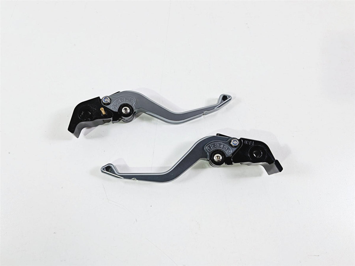 2015 Ducati Diavel Dark Front Adjustable Clutch Brake Lever Set-Mototech271
