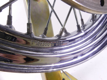 2001 Harley Softail FLSTC Heritage Front Straight 16x3 Wheel Rim 43005-05A {{ shop.shopifyCountryName }} - Mototech271