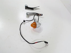 2006 Triumph Rocket 3 Front Blinker & Bracket Mount Set T2701111 T2701100 | Mototech271
