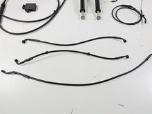 Load image into Gallery viewer, 2015 Harley FXDF Dyna Fat Bob Handlebar Handle Bar 14&quot; Tall &amp; Cables
