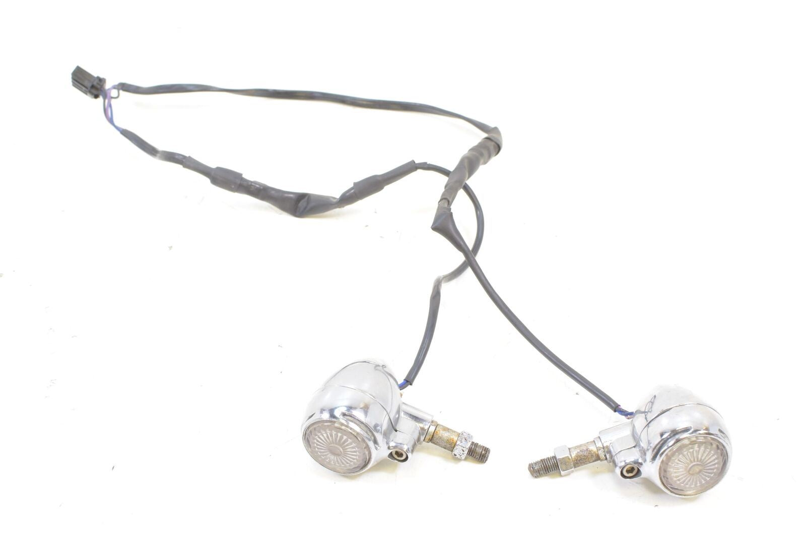2006 Harley FLSTI Softail Heritage Front Turn Signal Blinker Set 68972-00 {{ shop.shopifyCountryName }} - Mototech271