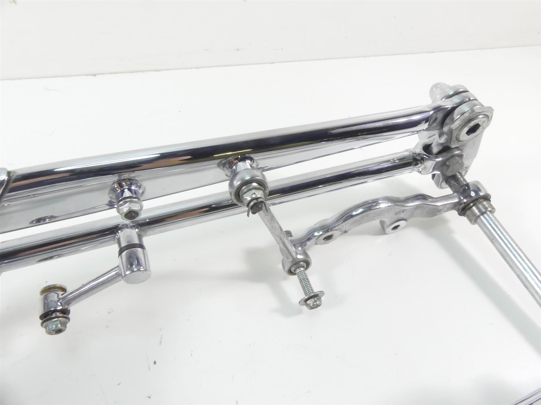 1993 Harley FXSTS Softail Springer Straight Front End Chrome Fork +Axle 45569-88 {{ shop.shopifyCountryName }} - Mototech271