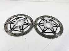 Load image into Gallery viewer, 2008 Ducati SBK 1098 S Brembo Front Brake Rotor Disc Set 49240901A 71311973A | Mototech271
