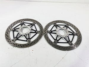 2008 Ducati SBK 1098 S Brembo Front Brake Rotor Disc Set 49240901A 71311973A | Mototech271