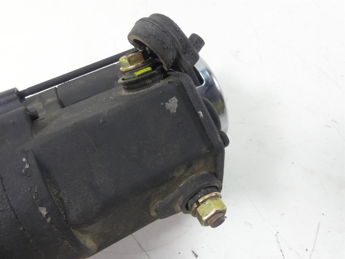 2002 Harley Softail FXSTDI Deuce Engine Starter Motor + Chrome Cover 31553-94B {{ shop.shopifyCountryName }} - Mototech271