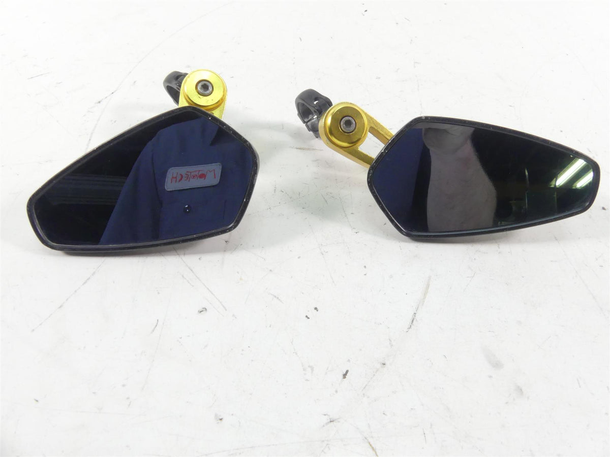 2018 Ducati Hypermotard 939 SP Aftermarket 22mm Handlebar Clamp Mirror Set {{ shop.shopifyCountryName }} - Mototech271