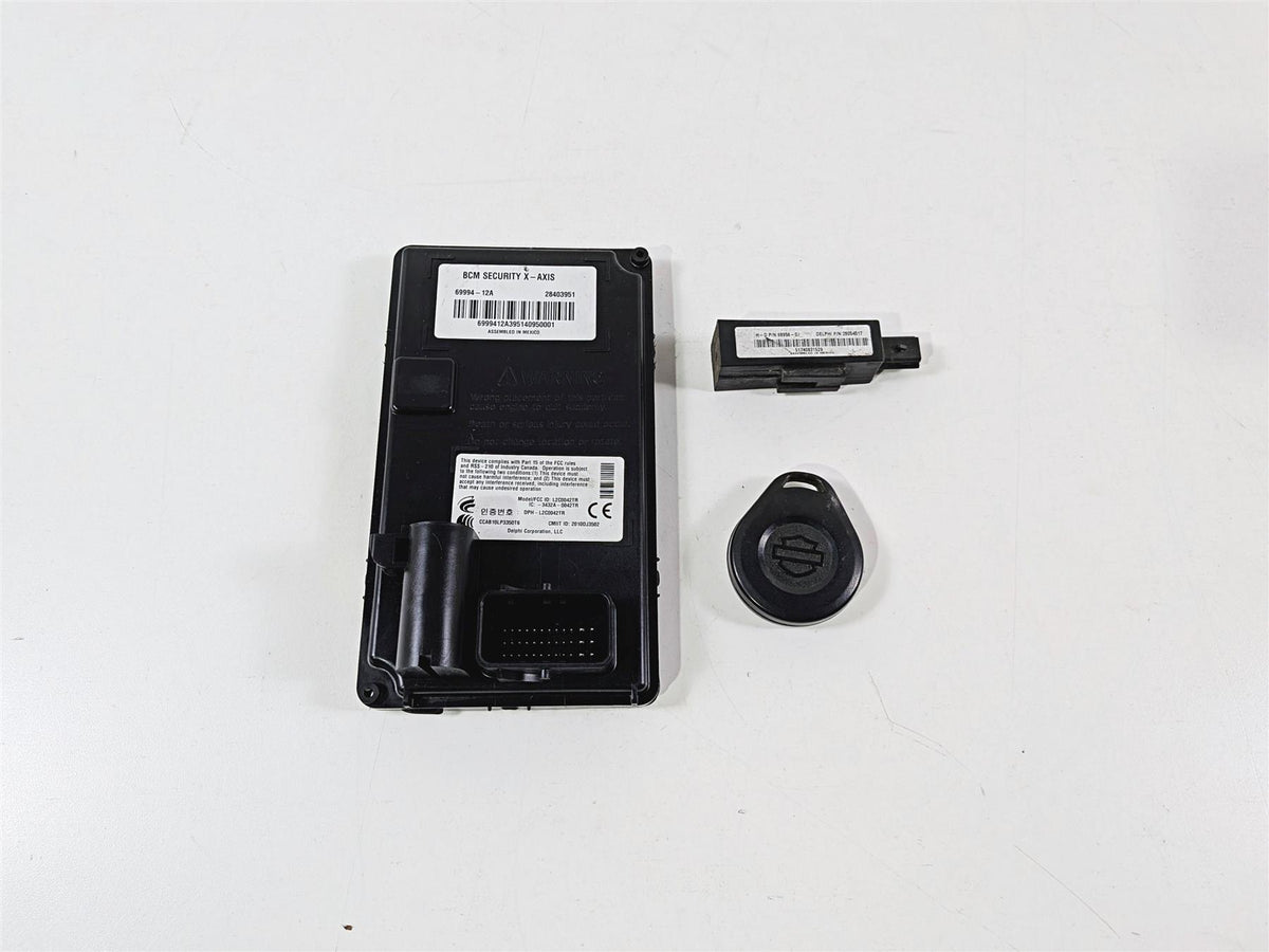 2014 Harley Touring FLHTK Electra Glide Bcm Security X-Axis Fob Set 69994-12-Mototech271