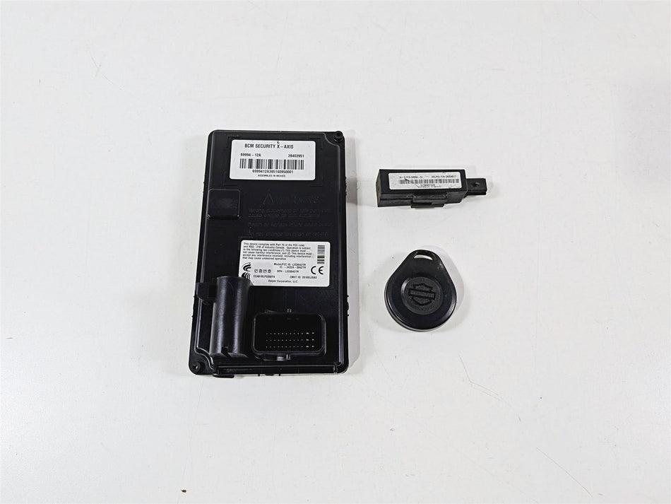 2014 Harley Touring FLHTK Electra Glide Bcm Security X-Axis Fob Set 69994-12-Mototech271